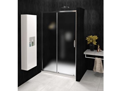 601 1 sigma simply chrom dvere do niky 1100 mm sklo brick gs4211