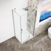 3626 5 trinity chrom ctvercovy kout 1200x1200mm pravy cire sklo gt5612 12cr ch