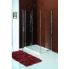 LEGRO Obdélníkový sprchový kout 1100x1000 mm, čiré sklo, GL1111-GL5610