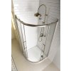 ANTIQUE Čtvrtkruhový sprchový kout 1000x1000 mm, čiré sklo, GQ5210C