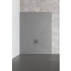 Sprchová vanička MITIA PMS9090 900x900mm, šedá profilovaná
