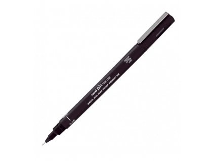uni ball pin 005 black cap open