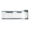 dope cans sticker hello my name is 50 pcs silver metallic 02