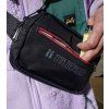 Essential hip bag black back detail