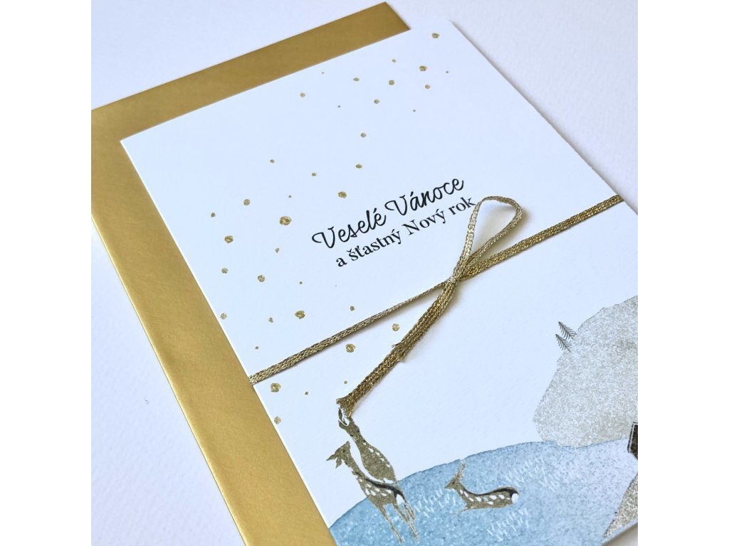 Blahopřání vánoční Srnky