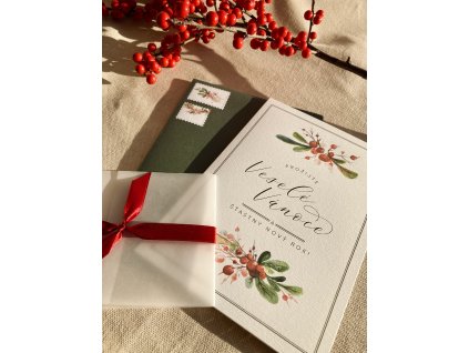 Blahopřání vánoční Jmelí