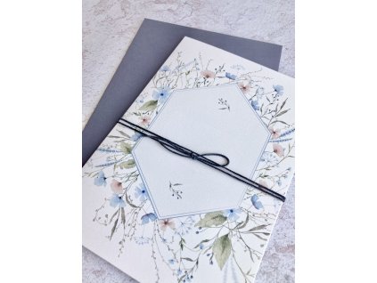 Blahopřání Modré kvítí