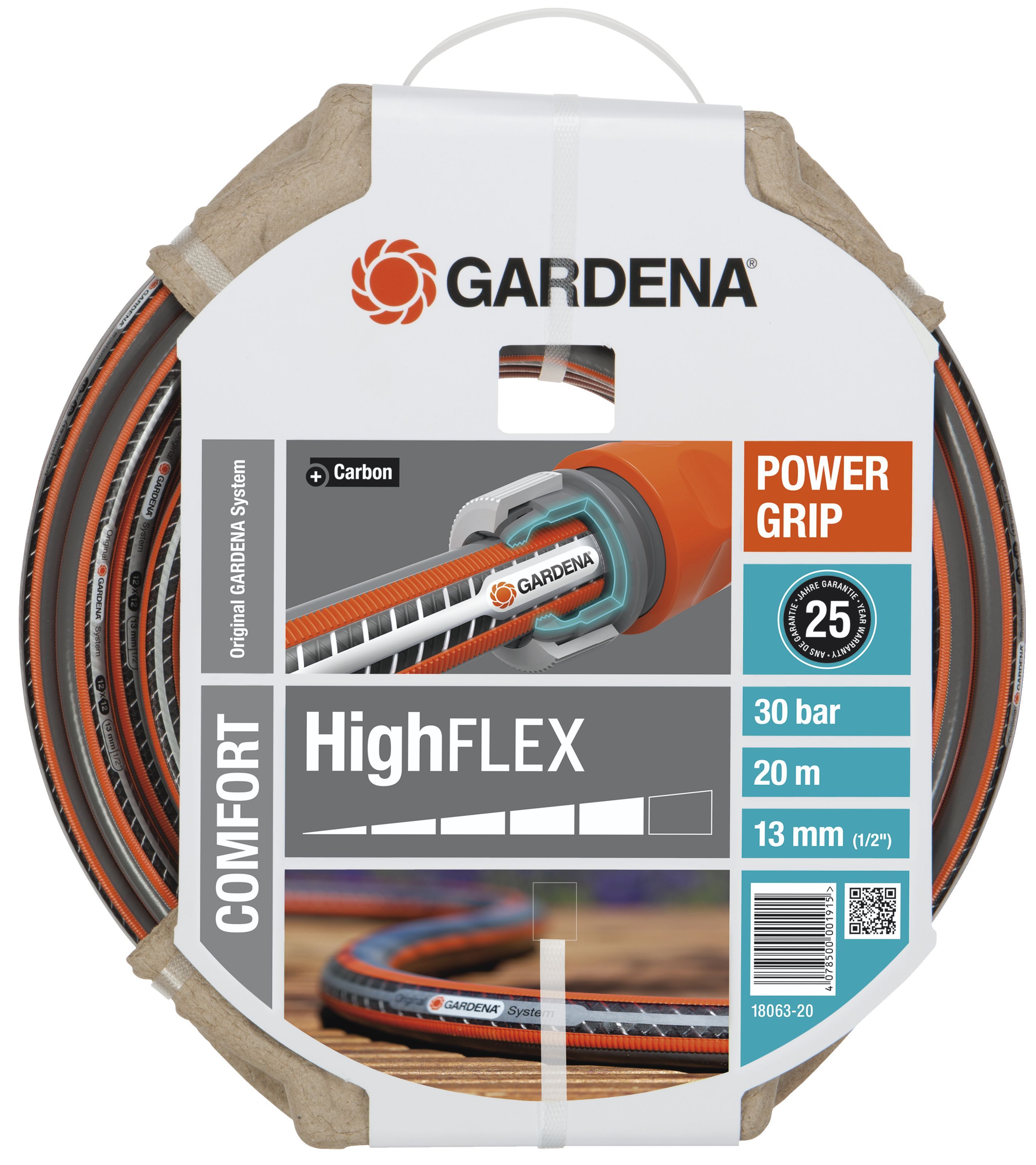 Gardena Comfort HighFLEX Schlauch 13 mm (1/2"), 20 m (18063-20)