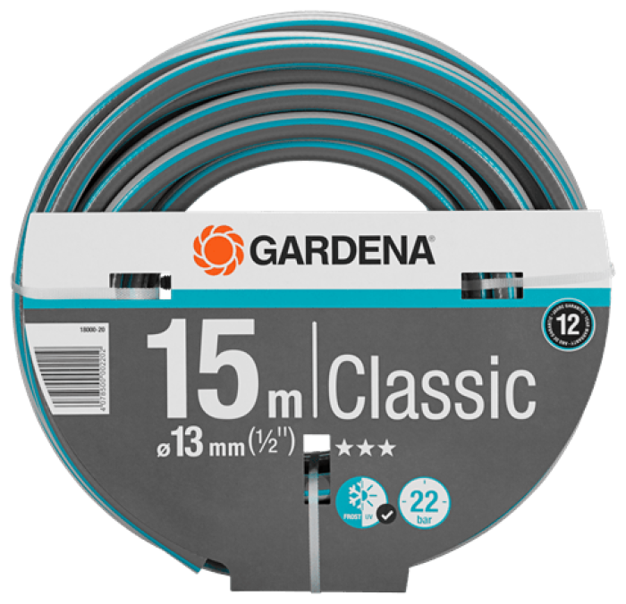 Gardena Classic Hose 15m - 18000