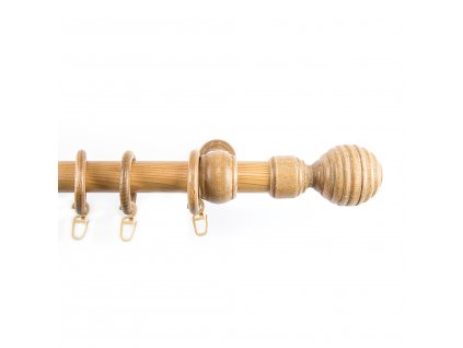 Dřev.zácl.souprava Granát 28/160cm, přírodní, FSC100% TSUD-COC-002687