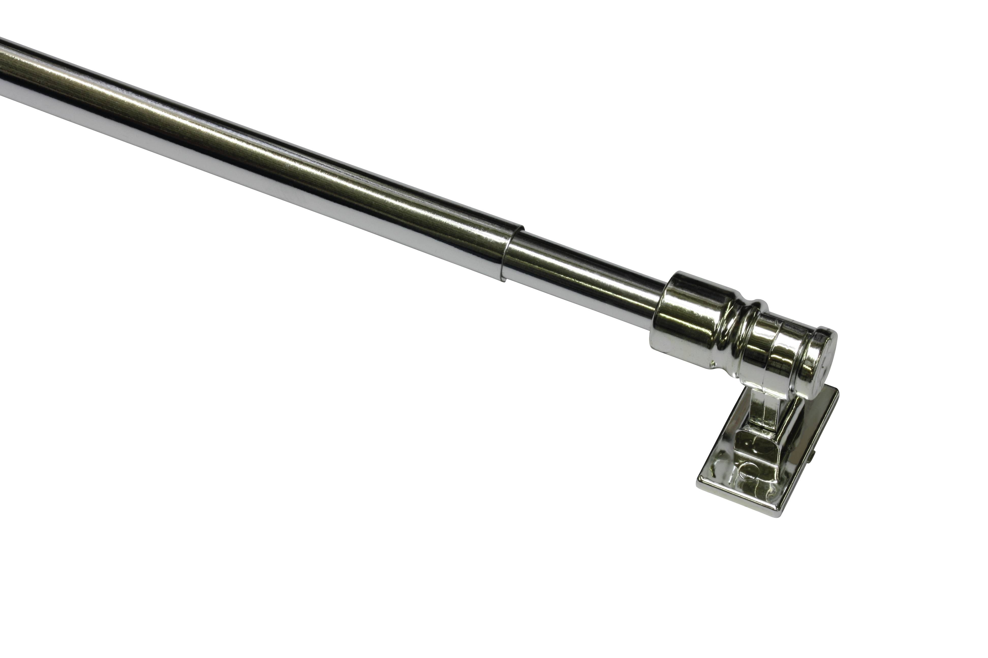 Kavárenská tyčka California roztažná 120/225cm, chrom