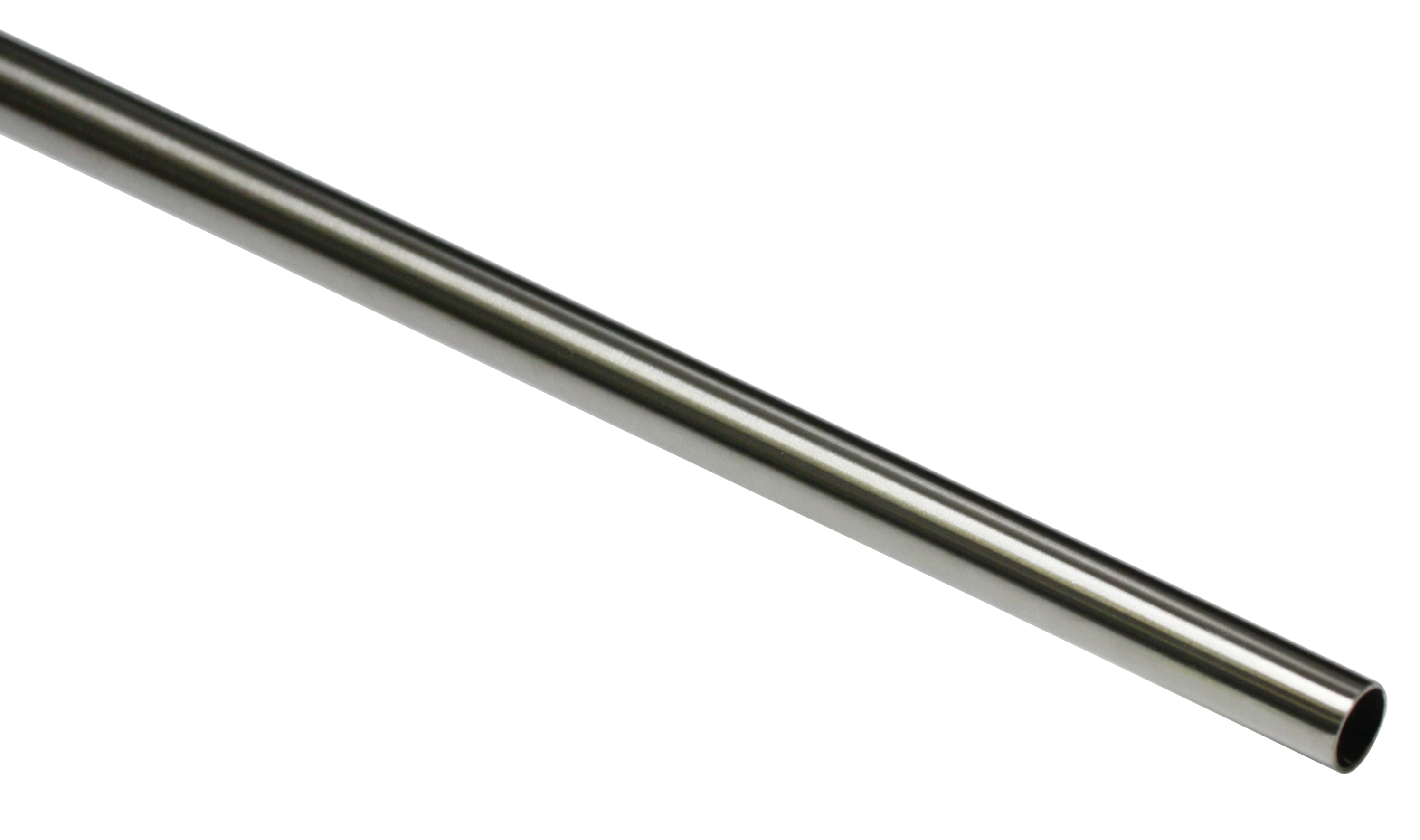 Záclonová tyč New York 12/120cm, ušlechtilá ocel (Ušlechtilá ocel, od délky 200cm doporučujeme třetí nosník.)