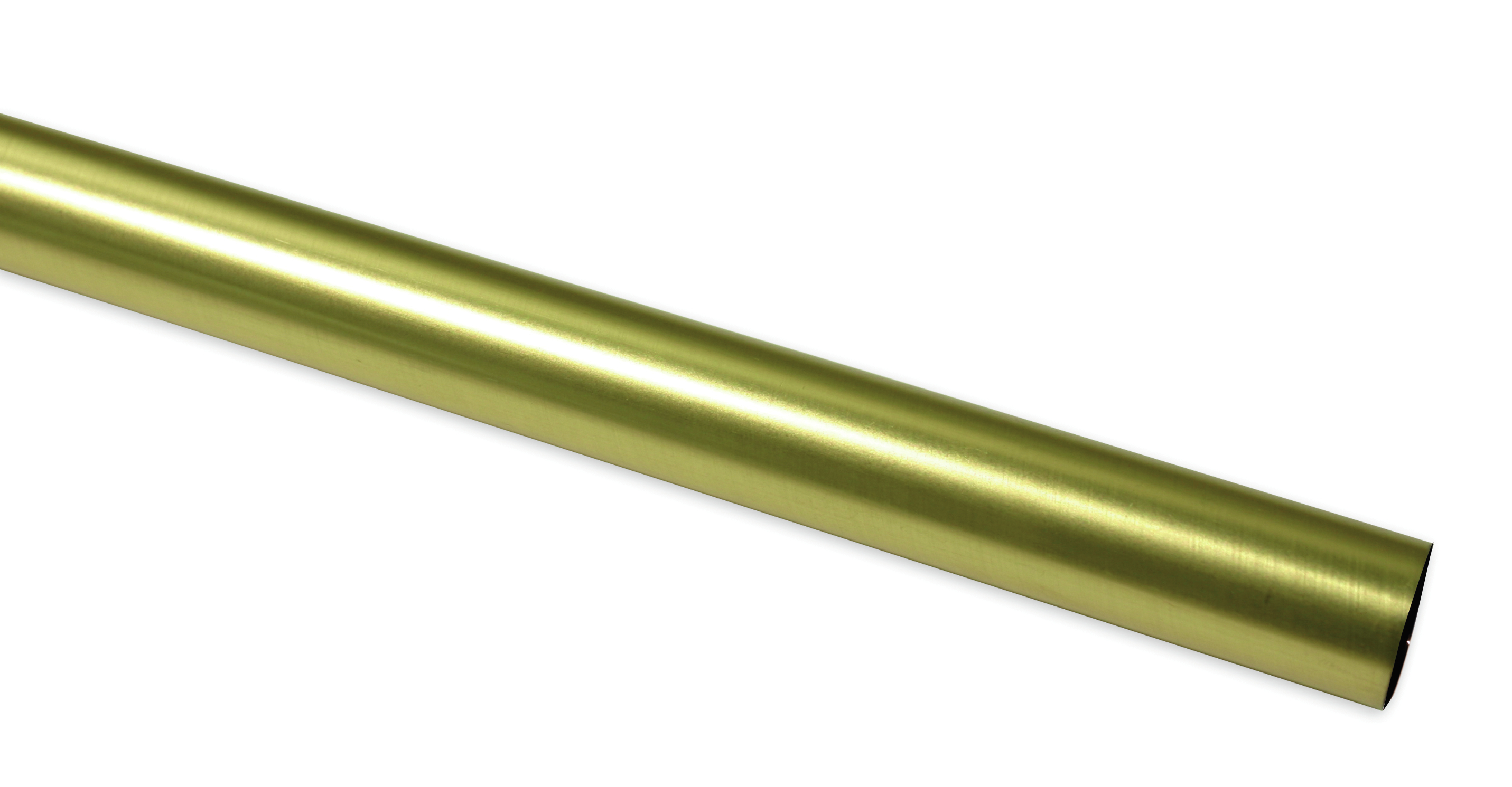 Záclonová tyč Europa 19/200cm, zlatá antika (Kov, od délky tyče 200cm doporučujeme použít třetí nosník.)