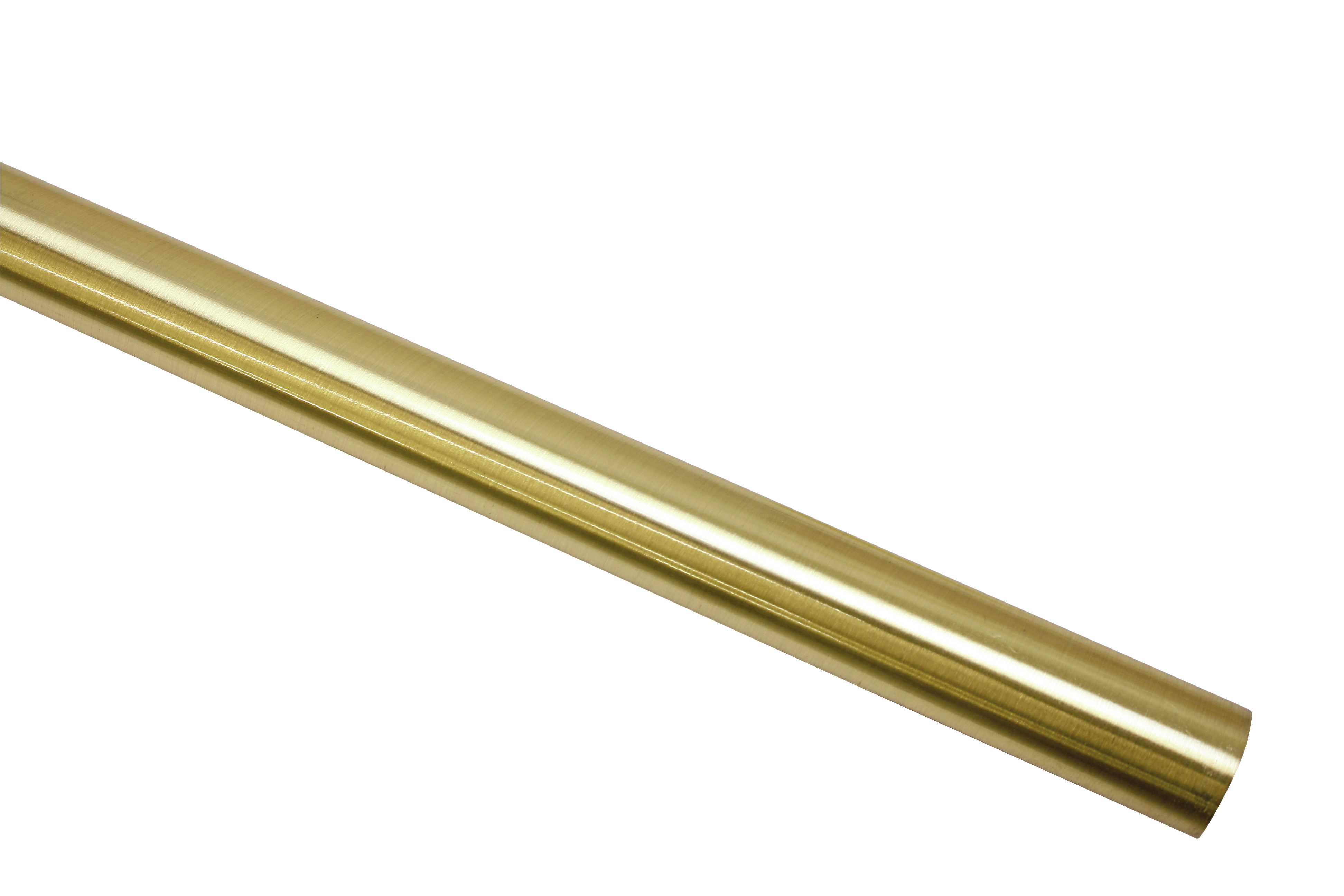 Záclonová tyč Chicago 20/160cm, zlatá matná (Kov, od délky tyče 200cm doporučujeme použít třetí nosník.)
