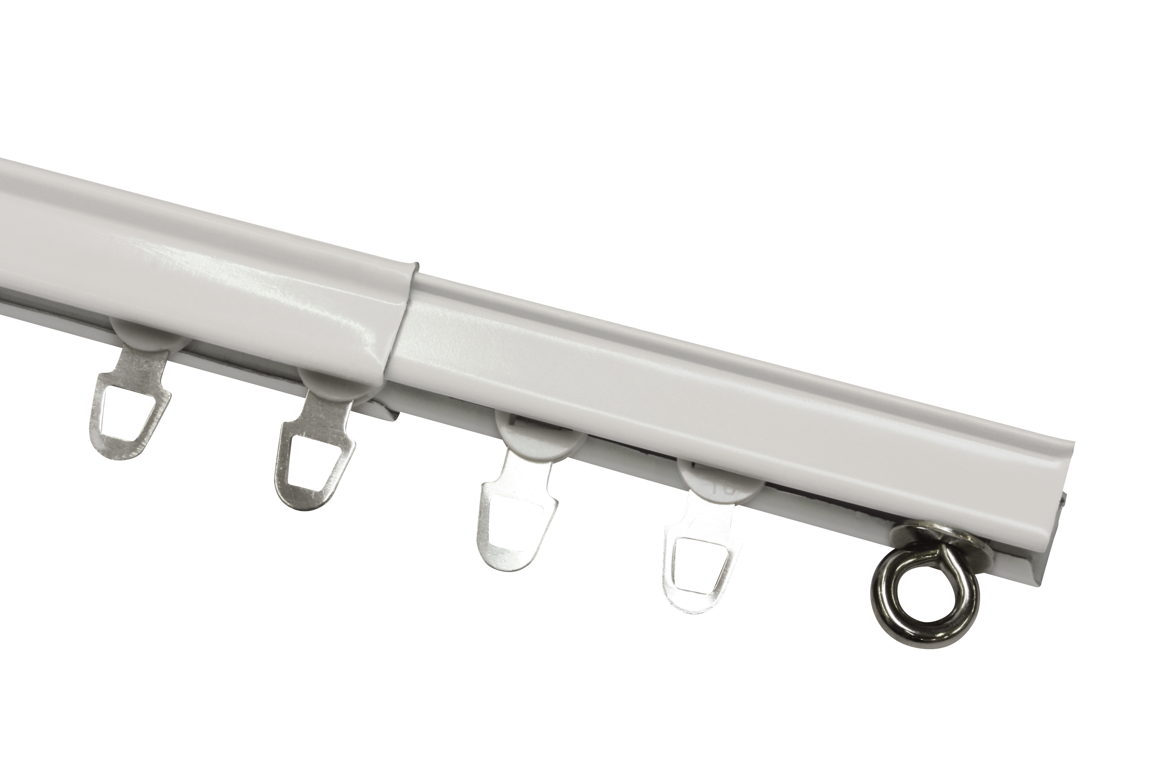 Kolejnička U-Ext roztažná komplet 110-200cm, bílá