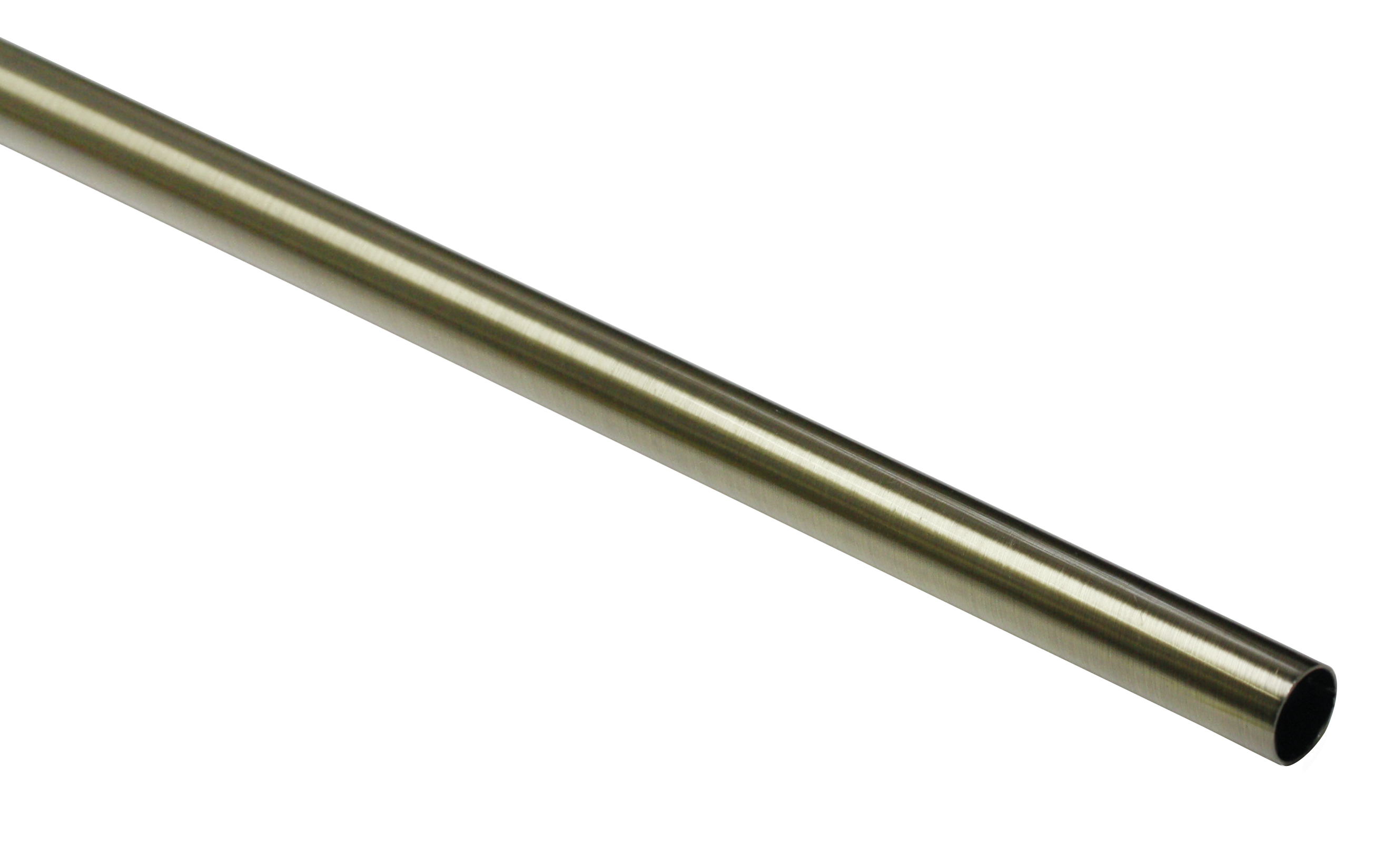Záclonová tyč Memphis 16/240cm, zlatá antika (Kov, od délky 200cm doporučujeme použít třetí nosník.)