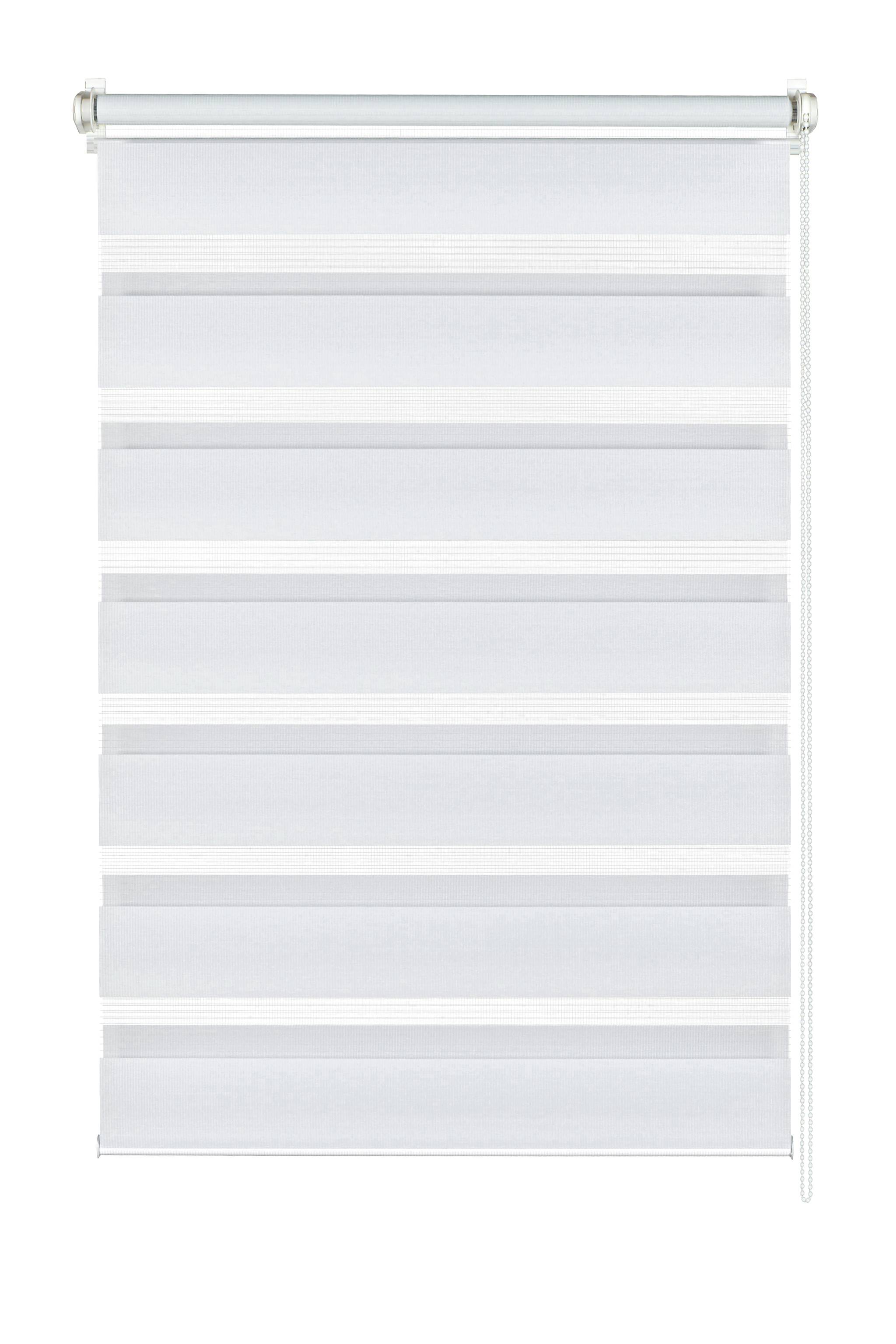 Dvojitá roleta Easy Fix 45x150cm, bílá
