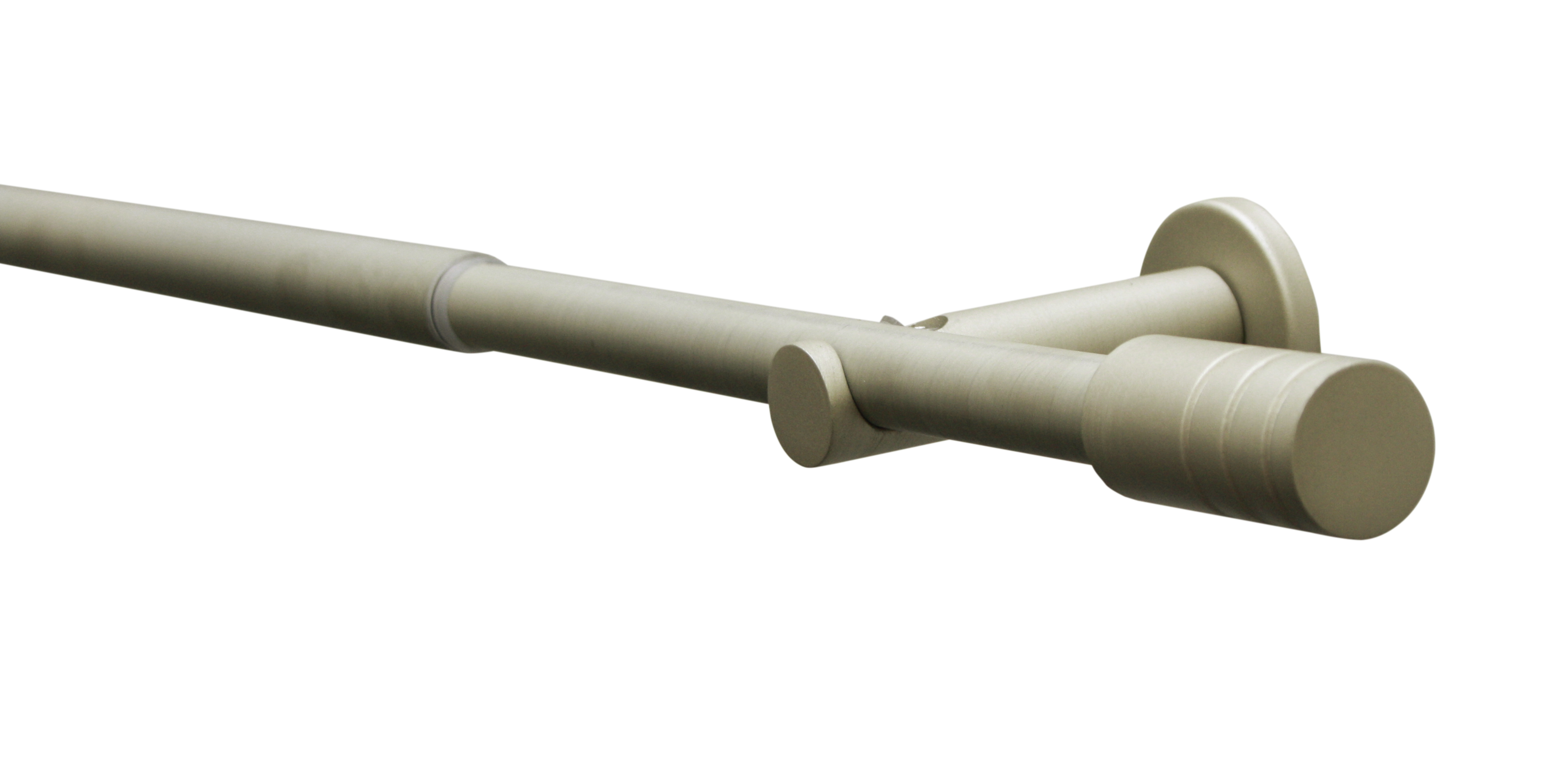 Záclonová souprava roztažitelná ELBA Válec 19/16mm 190-340cm champagner
