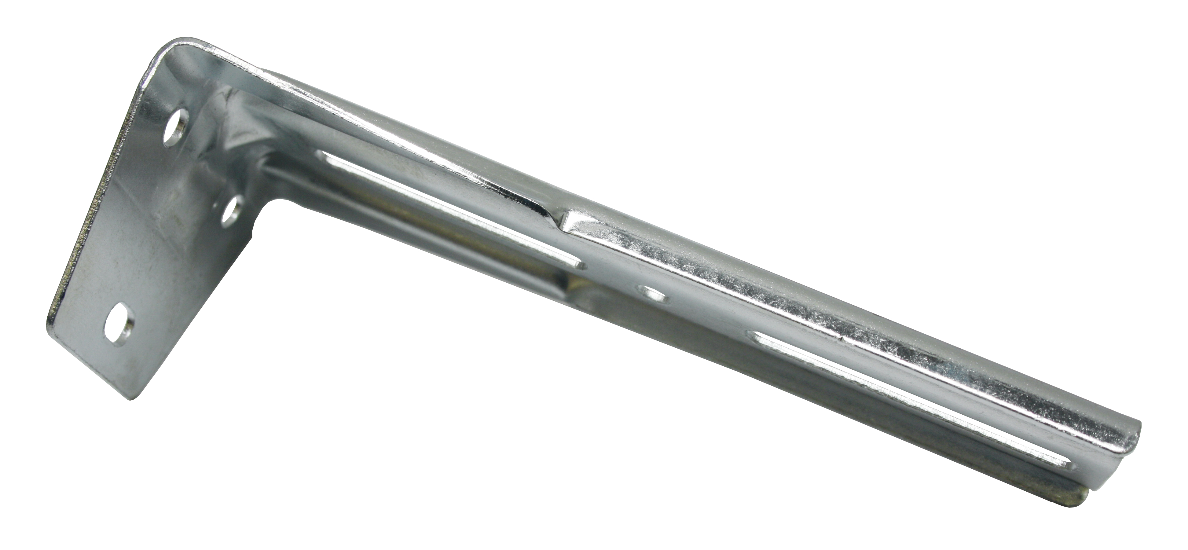 Úhelníkový nosník pro 3-drážkovou kolejničku, stříbrný