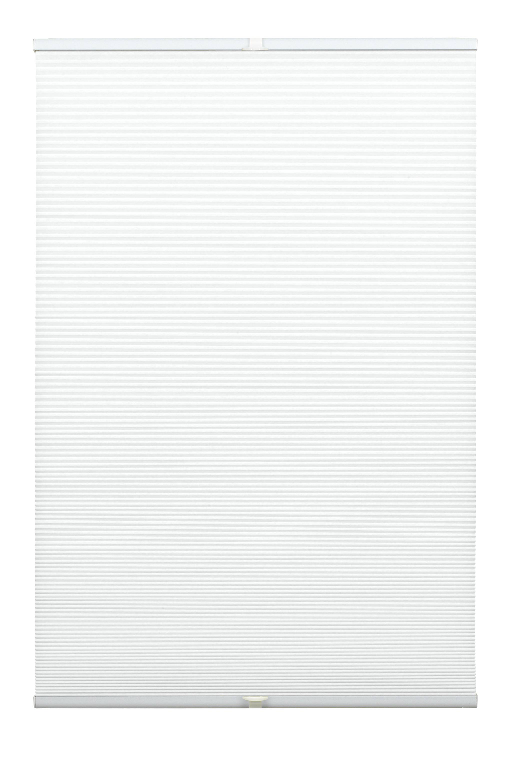 Plisé Concept Waben se dvěma ovládacími profily, 40x130cm, bílá