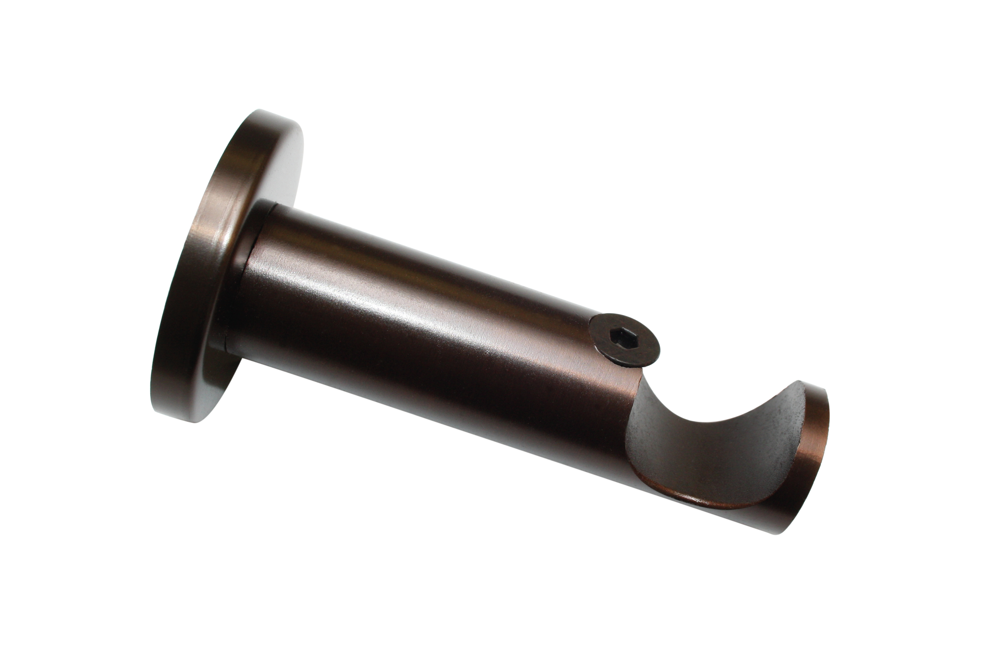 Nosník jednoduchý otevřený Windsor 25mm na tyč s drážkou, bronzová, 1ks