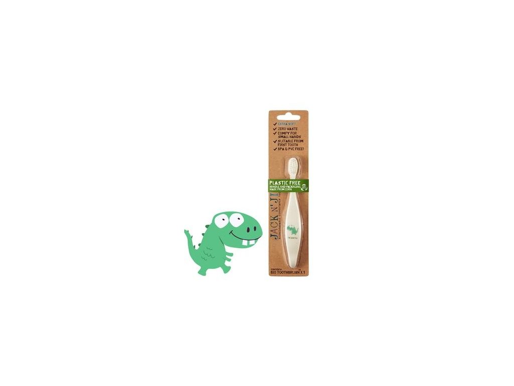 Dětský_zubní_kartáček_Jack_n_Jill_dino_1