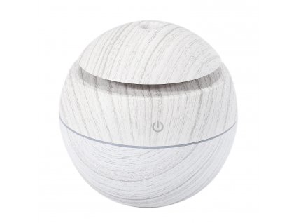 Humidifier_aroma_difuzér_BALL_bílé_dřevo_1