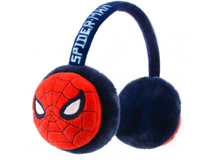 Dětské_plyšové_klapky_Disney_modré_s_nápisem_Spiderman