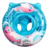 nafukovaci plavecky kruh topq s rybkou modry