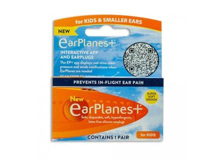 spunty do usi do letadla earplanes plus kids