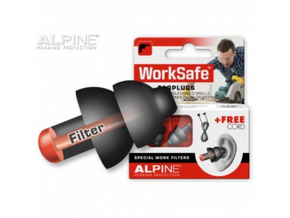 Alpine WorkSafe špunty do uší proti hluku  Alpine WorkSafe