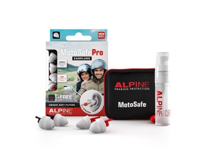 spunty do usi pro motorkare alpine motosafe pro