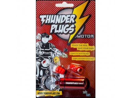 Thunderplugs Motor špunty do uší na motorku  Thunderplugs Motor