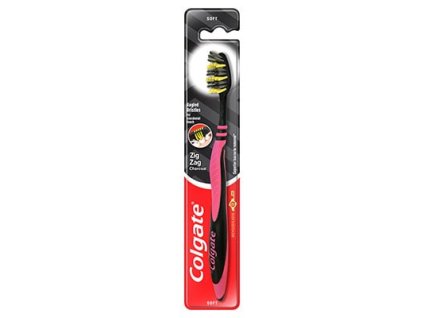 kartacek colgate zig zag charcoal ruzovy
