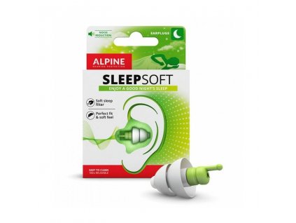 Alpine SleepSoft špunty do uší na spaní  Alpine SleepSoft New