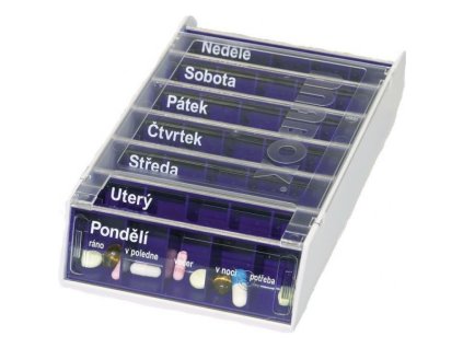 anabox 7 dni davkovac leku tydenni modry
