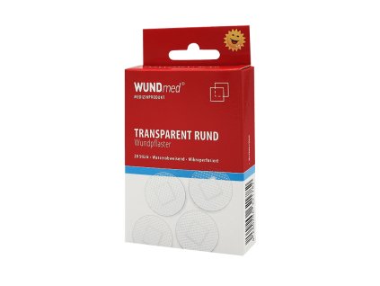 Wundmed Transparentni cire Naplasti Kulate 20ks