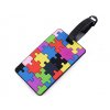 jmenovka na zavazadla puzzle