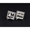 Náhradní loga ke špuntům do uší " I'am not listening "  Laplugs loga I'am not listening