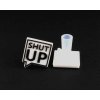 Náhradní loga ke špuntům do uší " Shut Up "  Laplugs loga Shut Up