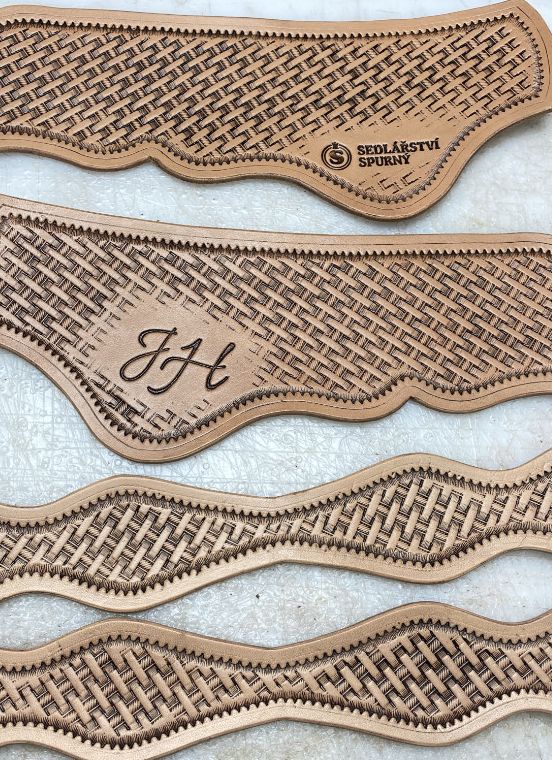 Ražba, rytina a basket tooling – tradiční techniky zdobení kůže