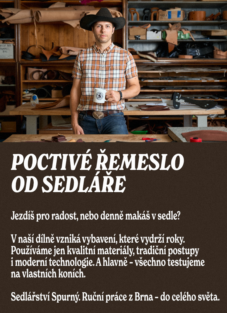 Titulní fotografie Sedlářství Spurný, poctivé řemeslo od sedláře. V naší dílně vzniká vybavení, které vydrží roky.
