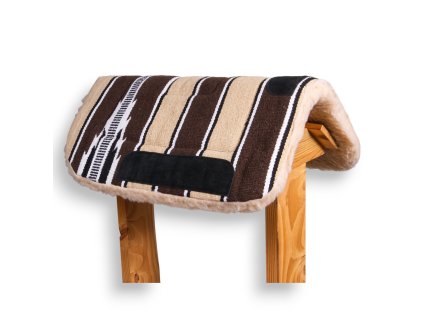 Podsedlová westernová deka Navajo Round Tierra