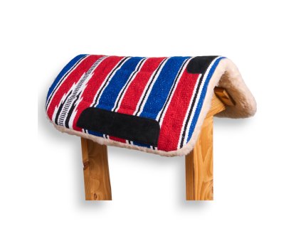 Podsedlová westernová deka Navajo Round Poppyfield