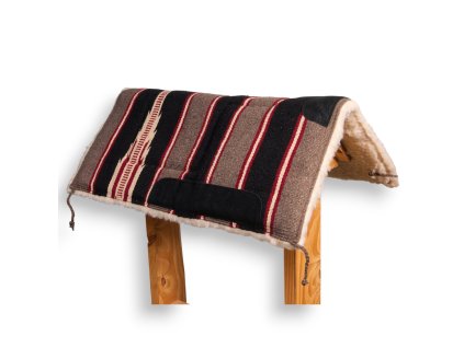 Podsedlová korekční westernová deka Navajo Snake