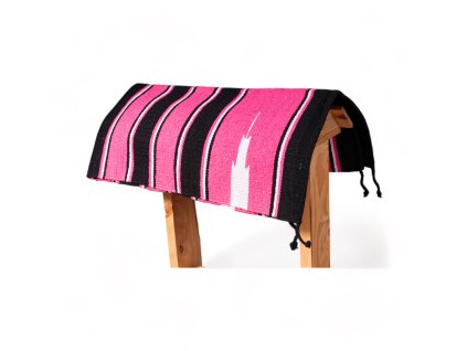 Westernový přehoz - Navajo pink flamingo