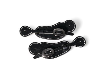 Ostruhové řemínky buckaroo black