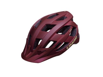 Limar ALBEN 2021 helma (matt dark red) (Velikost 53—57)