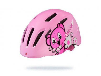 Limar 224 Superlight dětská helma (Pink Teddy Bear) (Velikost 46—52)