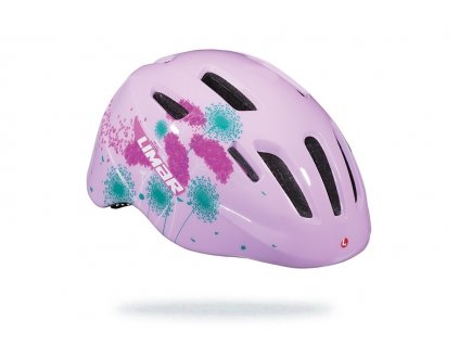 Limar 249 Superlight dětská helma (Pink Flowers) (Velikost 50—56)